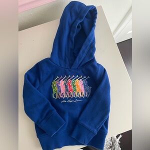 Toddler Girls 2T Polo Ralph Lauren hoodie. Great condition, just outgrown.